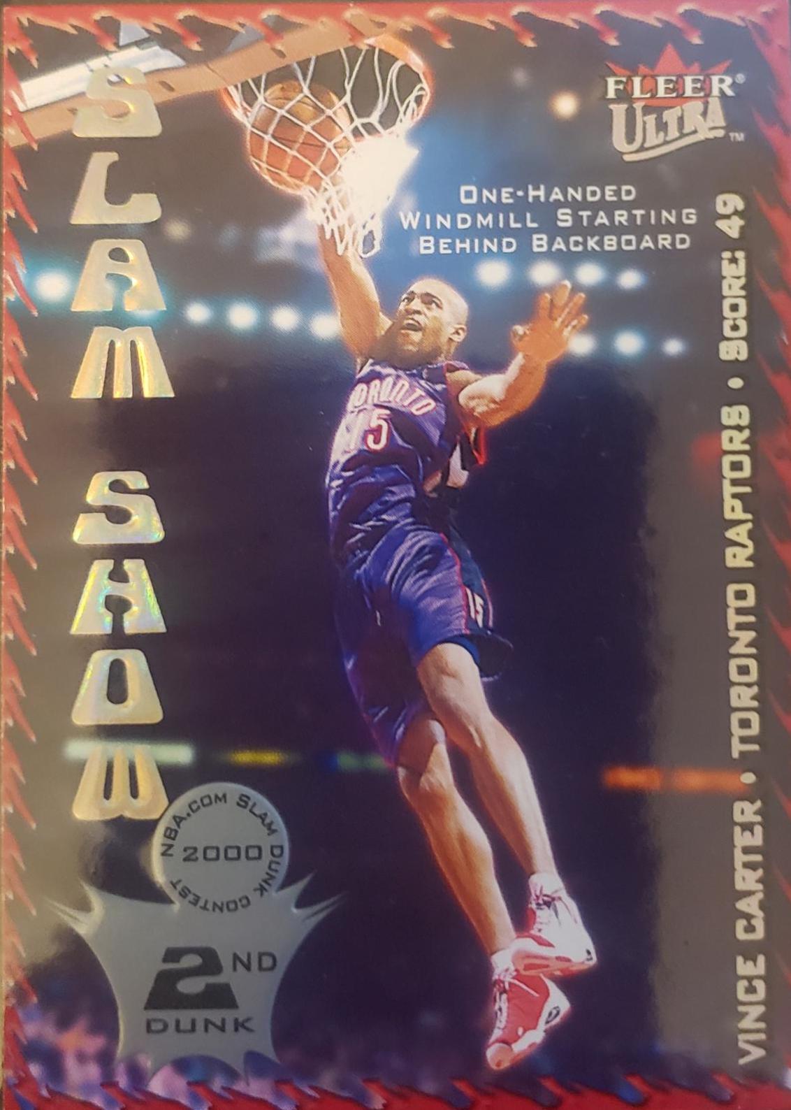 Vince Carter #10SS Prices | 2000 Ultra Slam Show | Basketball Cards
