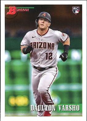 Daulton Varsho #17 Baseball Cards 2021 Bowman Heritage