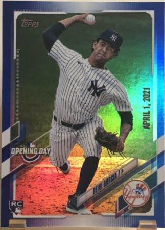 Deivi Garcia #13 Baseball Cards 2021 Topps Opening Day