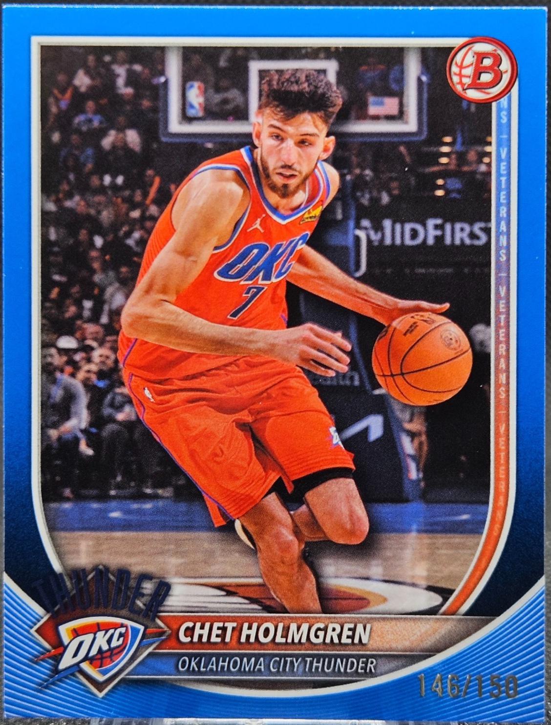 Chet Holmgren [Blue Border] #108