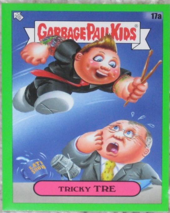Tricky TRE [Green] #17a Prices | Garbage Pail Kids Green Day Battle of ...