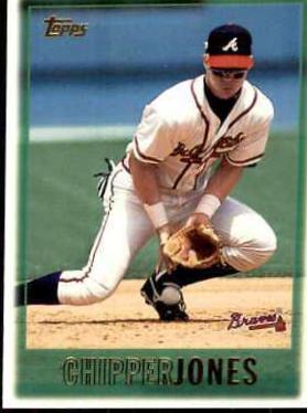Chipper Jones #276 Baseball Cards 1997 Topps