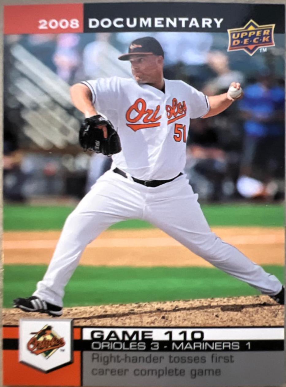 Jeremy Guthrie #3280 Baseball Cards 2008 Upper Deck Documentary