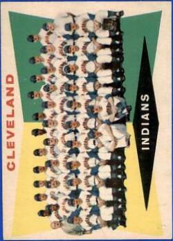 Indians Team #174 Baseball Cards 1960 Topps