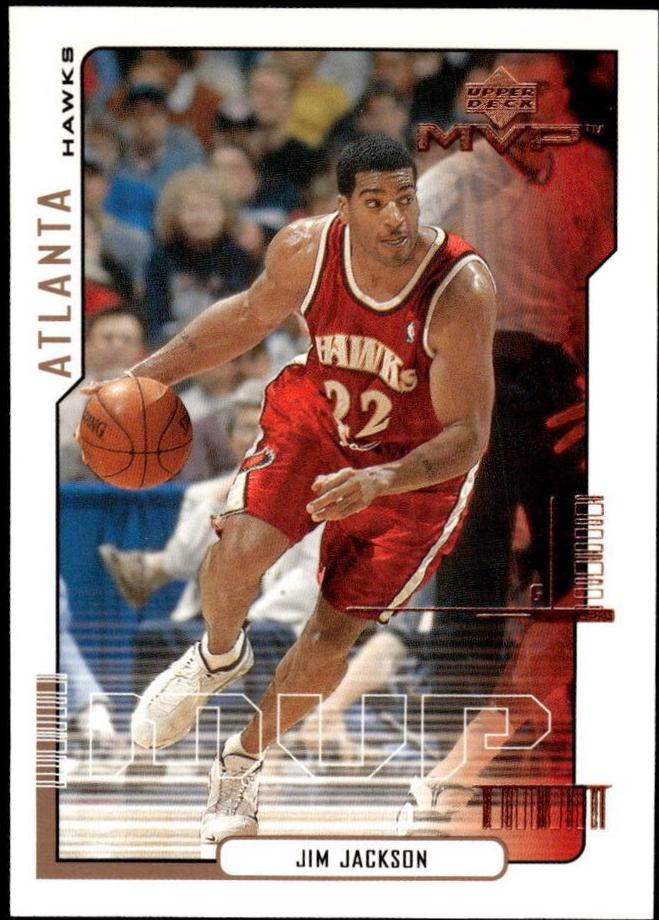Jim Jackson #3 Basketball Cards 2000 Upper Deck MVP