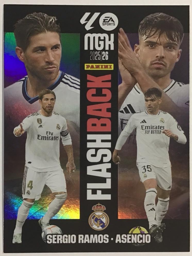 Sergio Ramos / Asencio #431 2025 Panini Megacracks Soccer