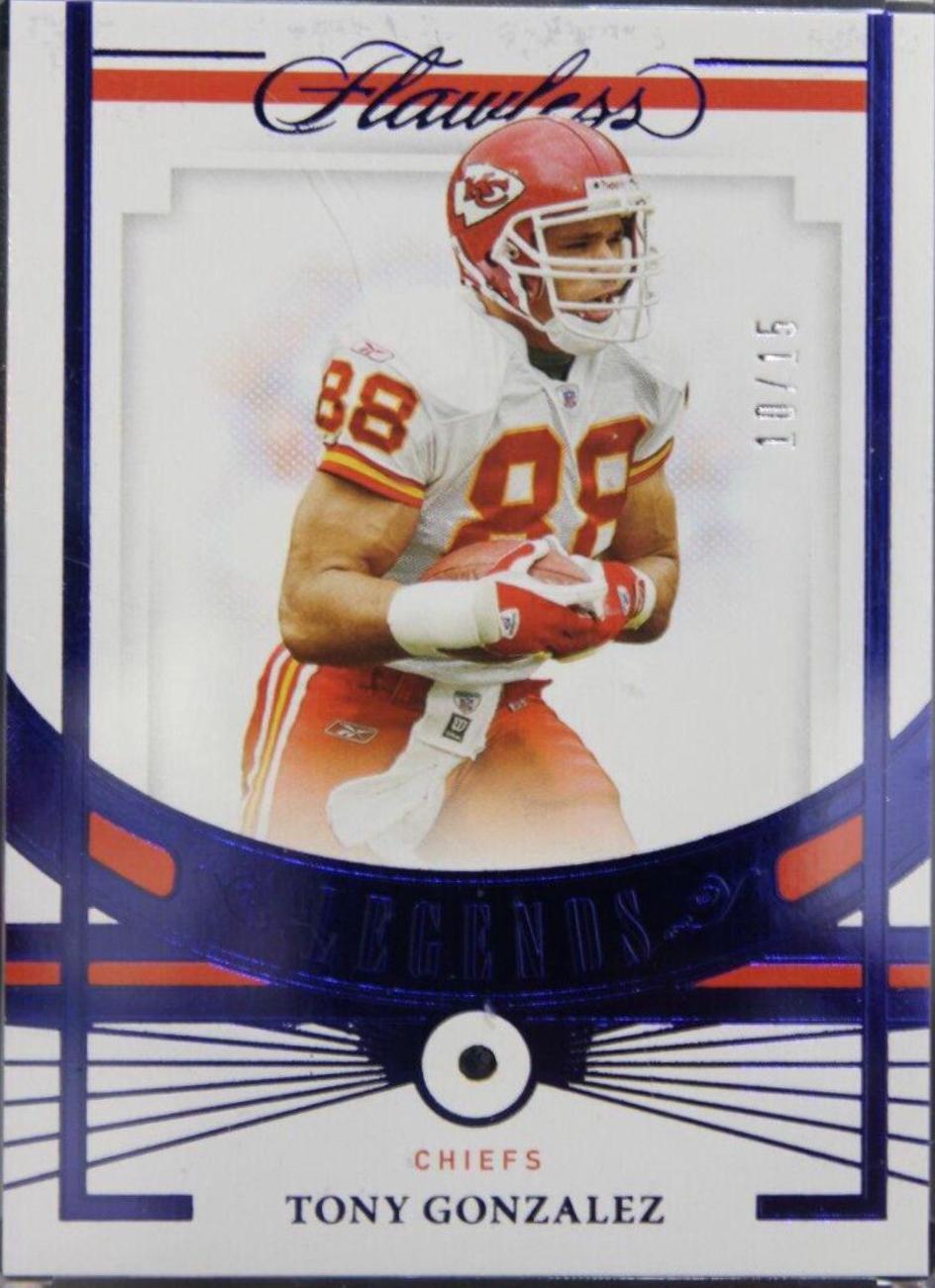 Tony Gonzalez #99 2021 Panini Flawless Football