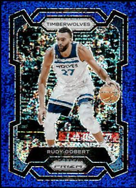 Rudy Gobert [Blue Sparkle] #59 Prices | 2023 Panini Prizm | Basketball ...