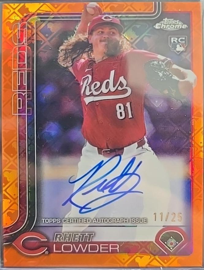 Rhett Lowder [Orange Refractor] #RA-RL