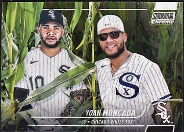 Yoan Moncada #58 2022 Stadium Club Chrome Baseball
