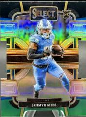Jahmyr Gibbs [Black Green Prizm Die-Cut] #34 Prices | 2023 Panini