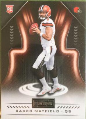 Baker Mayfield #128 Football Cards 2018 Panini Playbook