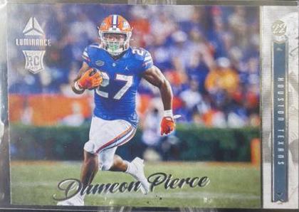 Dameon Pierce #184 2022 Panini Luminance Football
