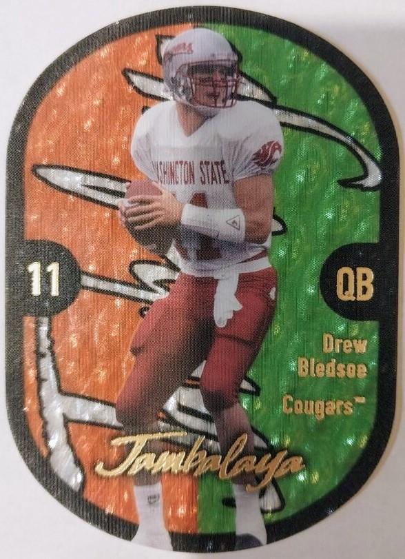 Drew Bledsoe #11JB Football Cards 2012 Fleer Retro Jambalaya