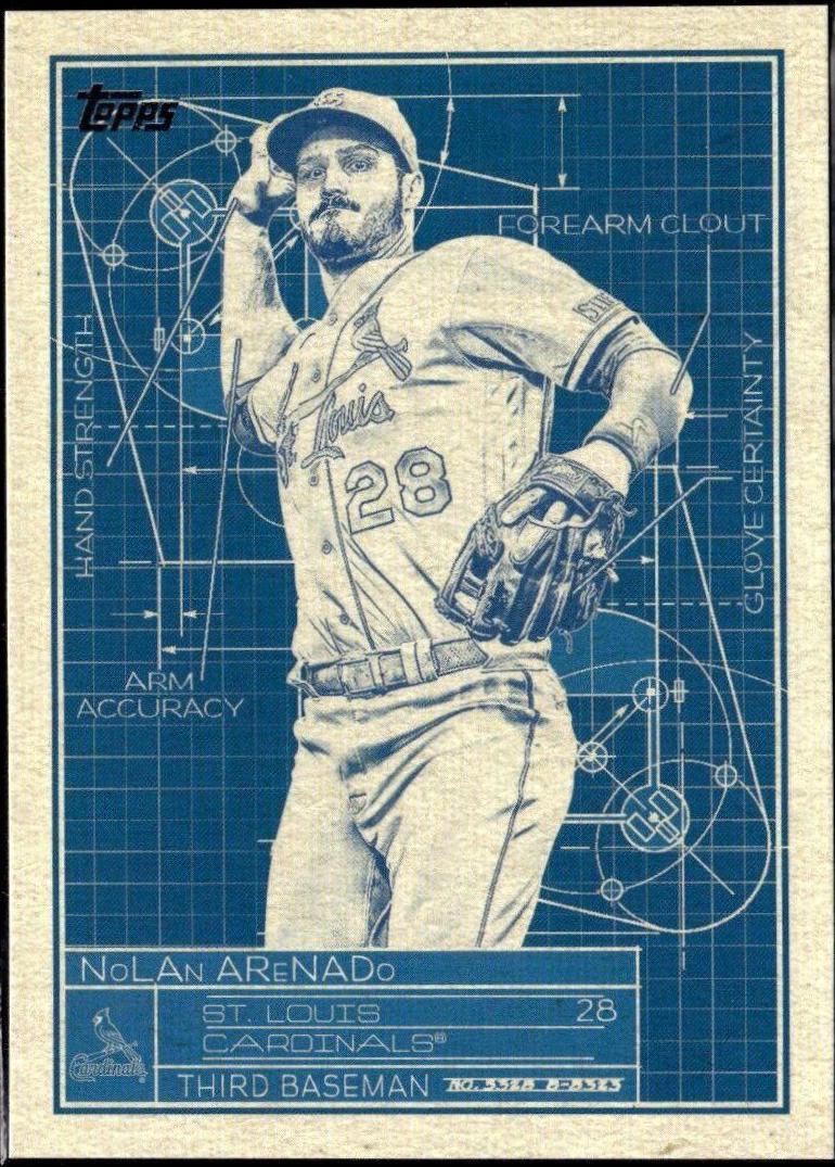 2024 Topps Superstar Blueprint Nolan Arenado #SB-24 card