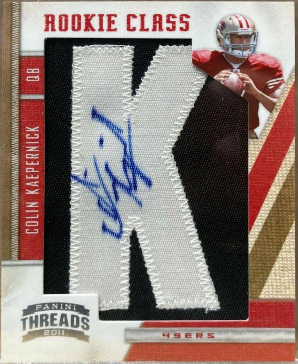 Colin Kaepernick #257 2011 Panini Threads Football