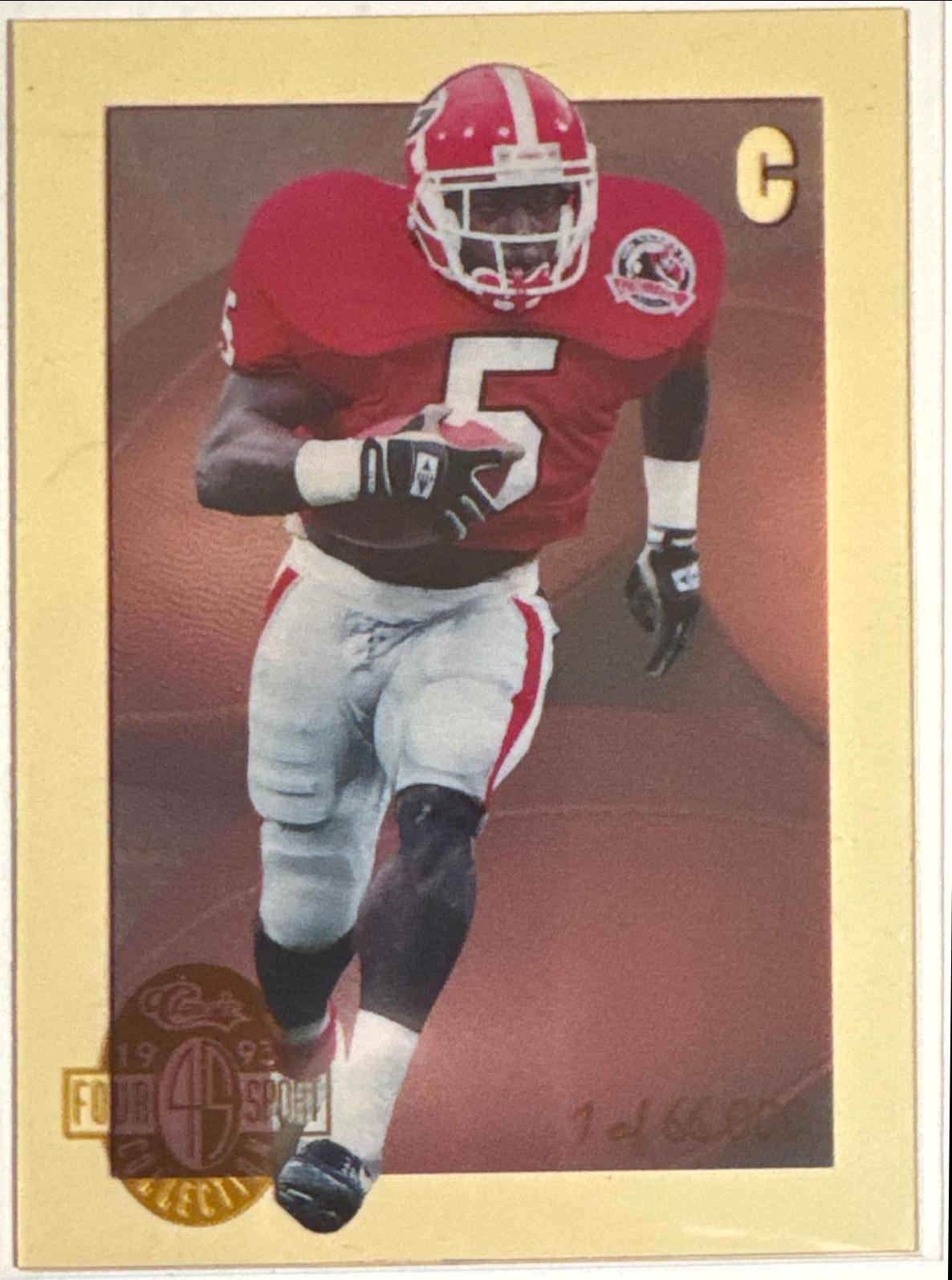 Garrison Hearst #C-GARRISON HEARST Football Cards 1993 Classic Acetate