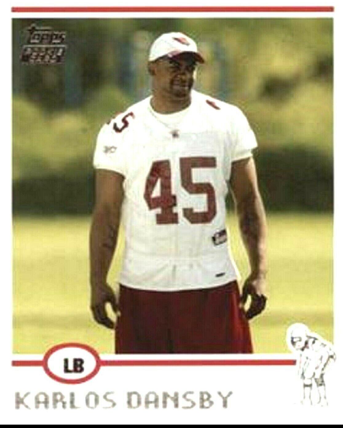 Karlos Dansby #381 Football Cards 2004 Topps