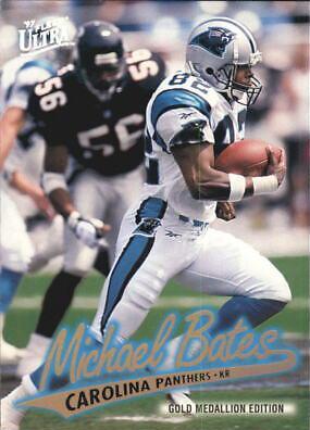 Michael Bates #11 Football Cards 1997 Ultra