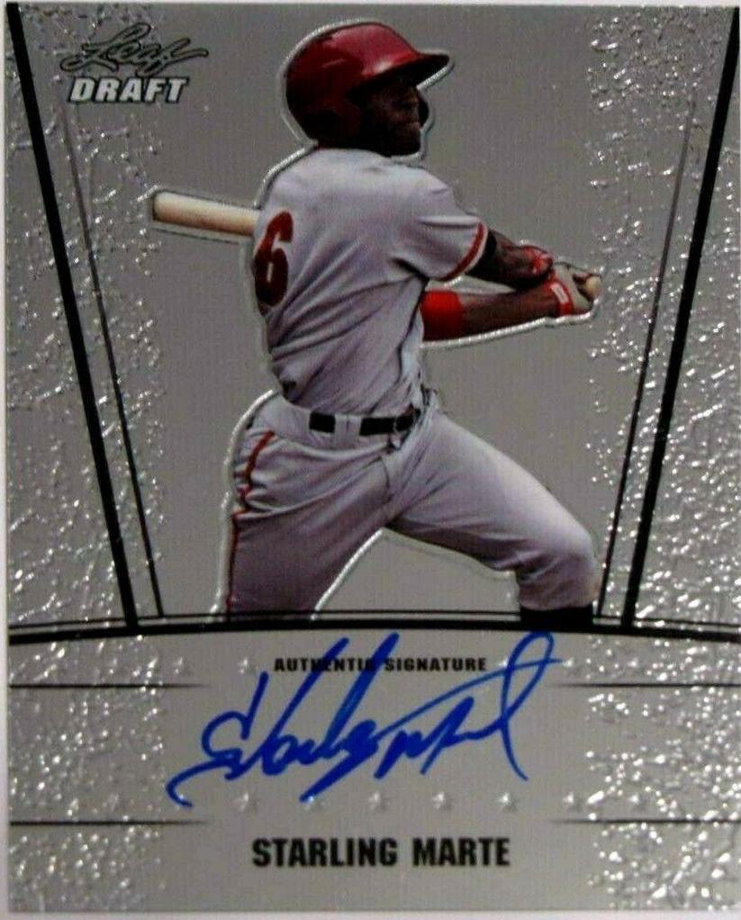 Starling Marte #SM1 2011 Leaf Metal Draft Baseball