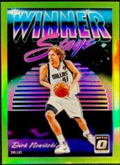 Dirk Nowitzki [Lime Green] #3 Basketball Cards 2018 Panini Donruss Optic Winner Stays Prices