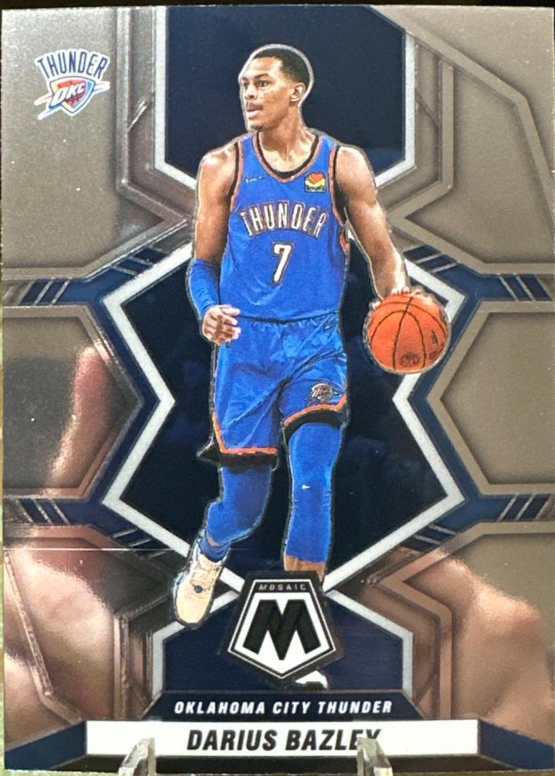 Darius Bazley #198 2021-22 Panini Mosaic Basketball