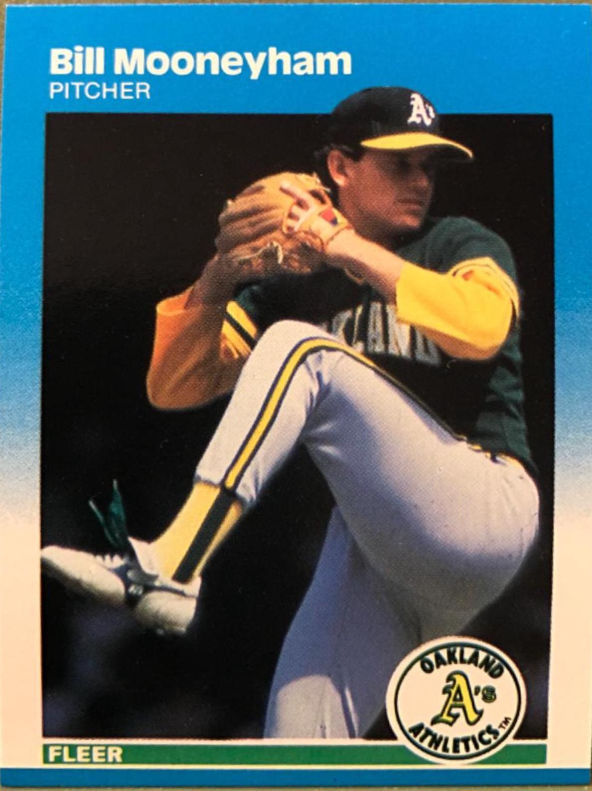 Bill Mooneyham #399 Baseball Cards 1987 Fleer