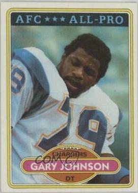 Gary Johnson #210 Football Cards 1980 Topps