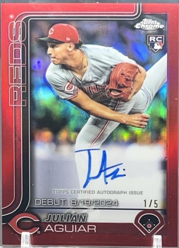 Julian Aguiar [Red Refractor] #CRDA-JA