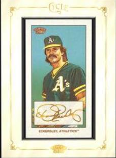 Dennis Eckersley Baseball Cards 2020 Topps 206