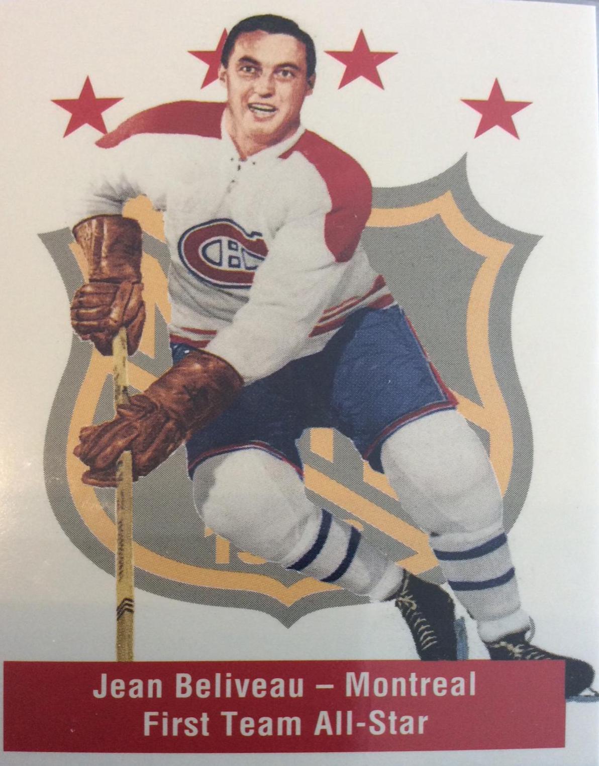 Jean Beliveau #138 1994 Parkhurst Missing Link Hockey