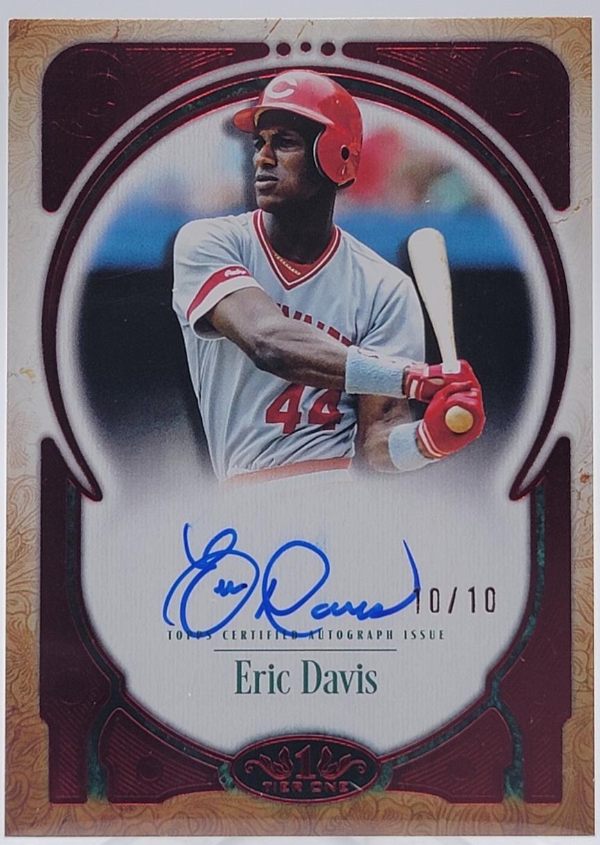 Eric Davis #PPA-ED 2026 Topps Tier One Baseball Prime Performers Autographs