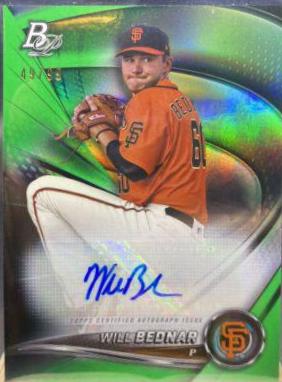 Will Bednar [Green Autograph] #TOP-92