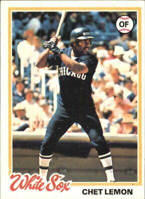 Chet Lemon #127 Baseball Cards 1978 Topps