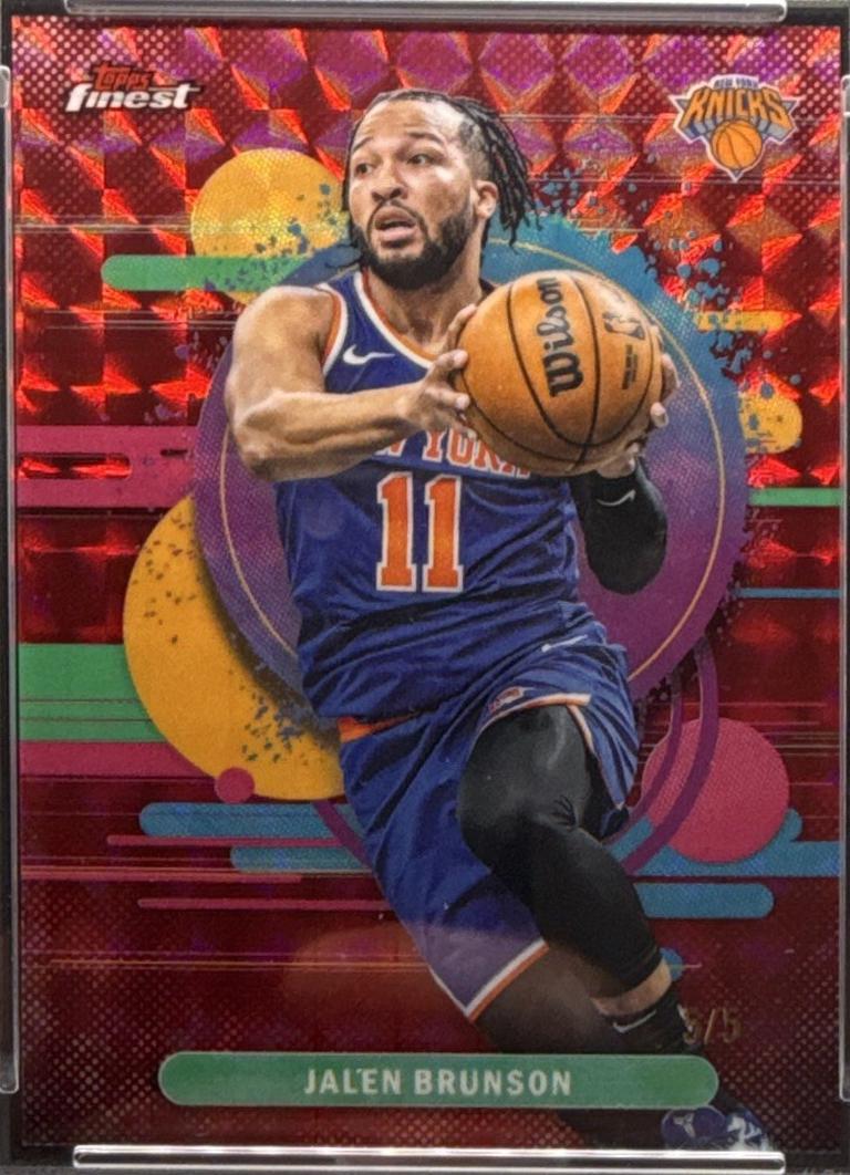 Jalen Brunson [Red Refractor] #140