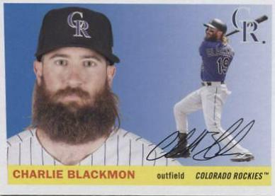 Charlie Blackmon #3 Baseball Cards 2020 Topps Archives