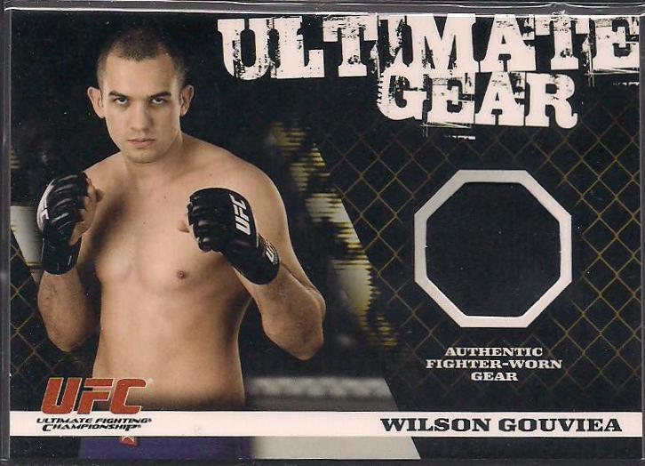 Wilson Gouveia #UGWG Ufc Cards 2009 Topps UFC Round 1 Ultimate Gear