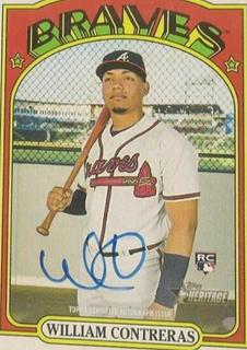 William Contreras Real One Autographs