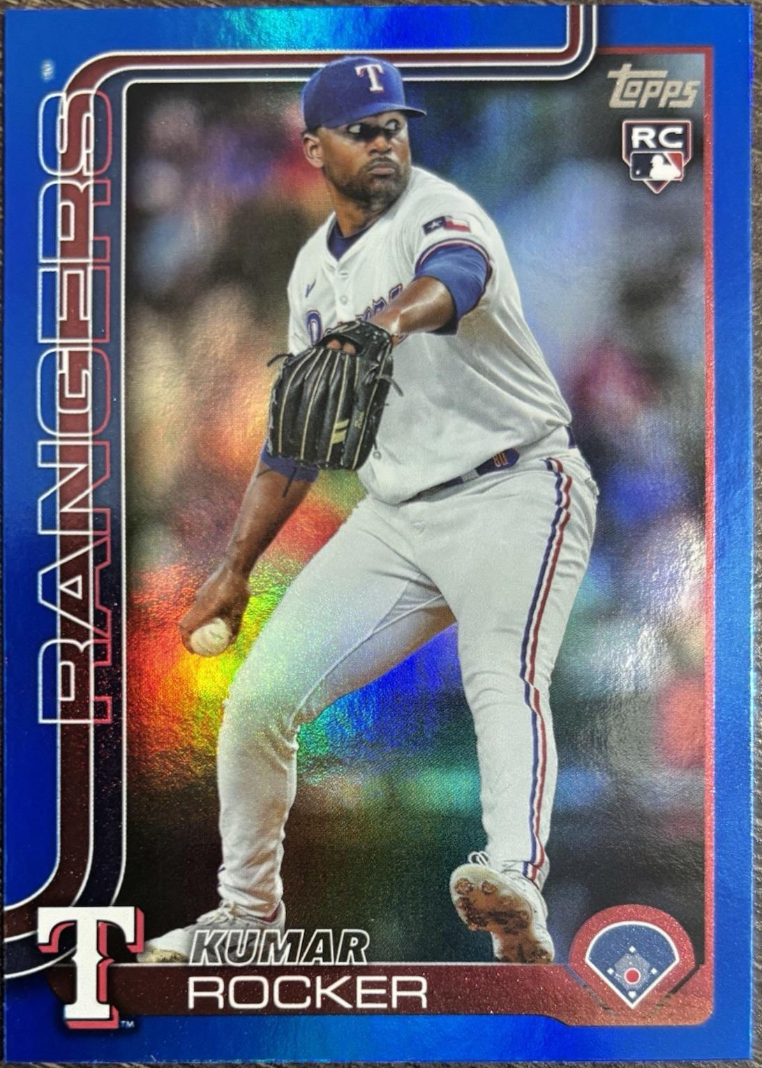 Kumar Rocker [Blue Rainbow Foil] #408