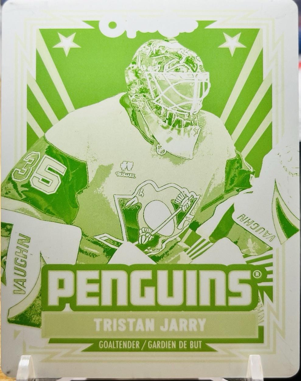 Tristan Jarry [Printing Plate] #14