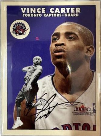 Vince Carter #44 Basketball Cards 2000 Fleer Tradition