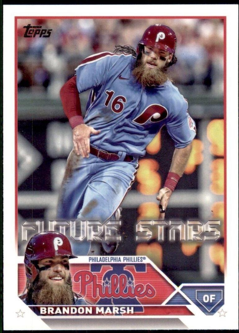 Brandon Marsh #237 Baseball Cards 2023 Topps
