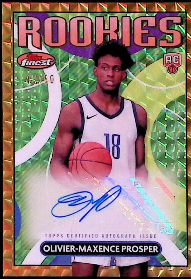 Olivier-Maxence Prosper [Gold Refractor] #RFA-OMP