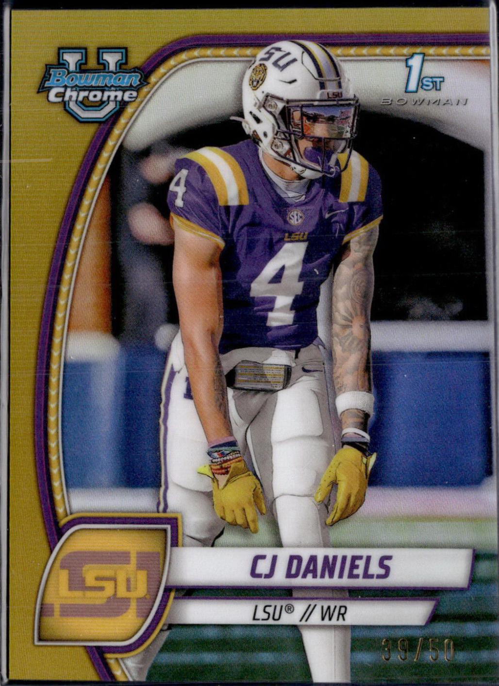 CJ Daniels [Gold Refractor] #150