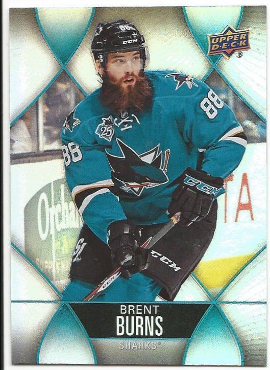 Brent Burns #89 2016 Upper Deck Tim Hortons Hockey