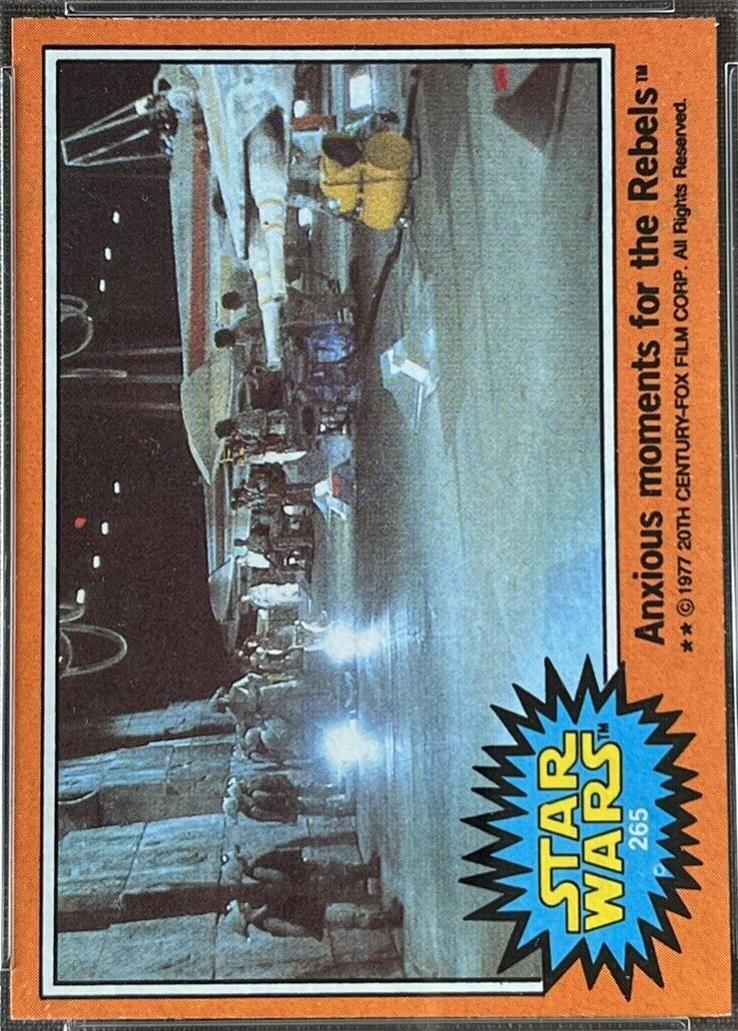 1977 Anxious moments for the Rebels #265