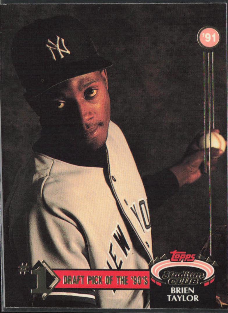 Brien Taylor #2 Baseball Cards 1992 Stadium Club First Draft Picks