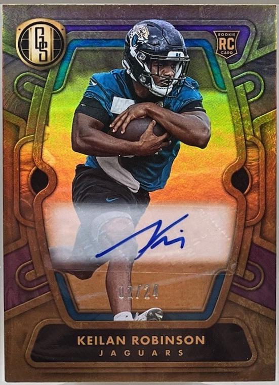 Keilan Robinson #174 2024 Panini Gold Standard Autograph Football