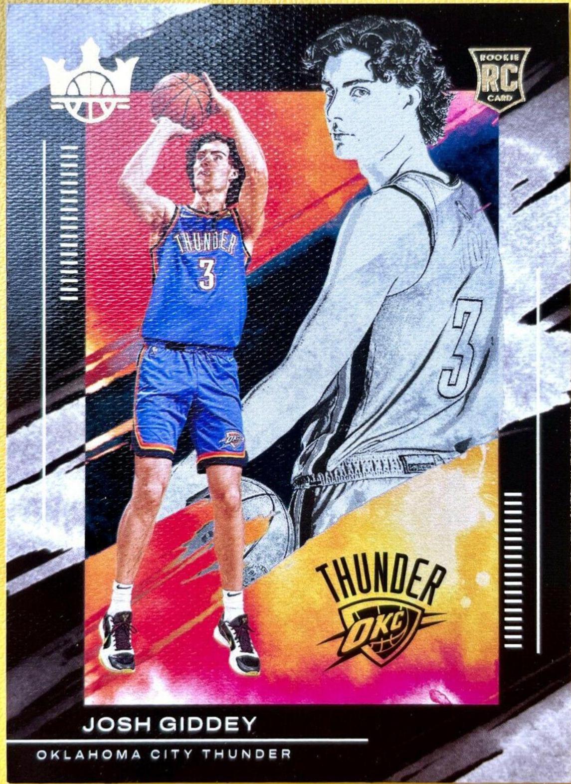 Josh Giddey #135 Basketball Cards 2021 Panini Court Kings