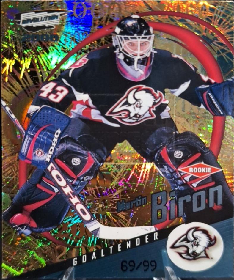 Martin Biron #16 Hockey Cards 2000 Pacific Revolution